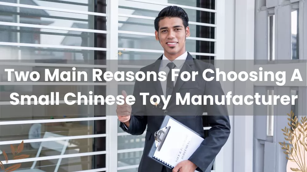 Two Main Reasons For Choosing A Small Chinese Toy Manufacturer